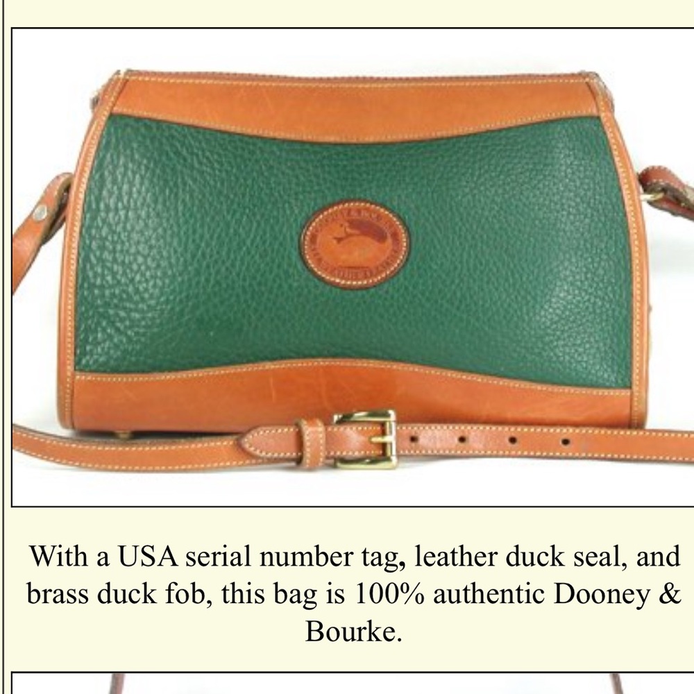 Vintage Dooney and Bourke Satchel
